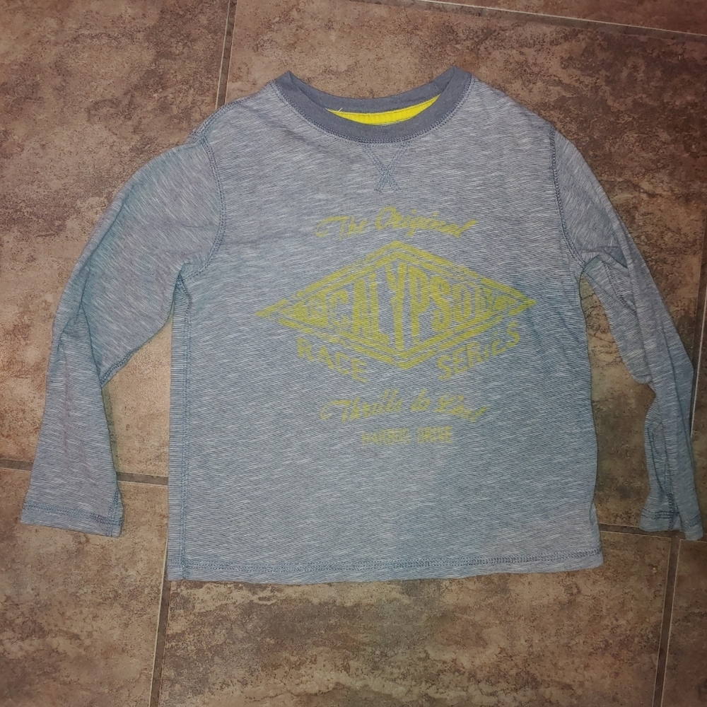 Calypso racing shirt boys size 6/7